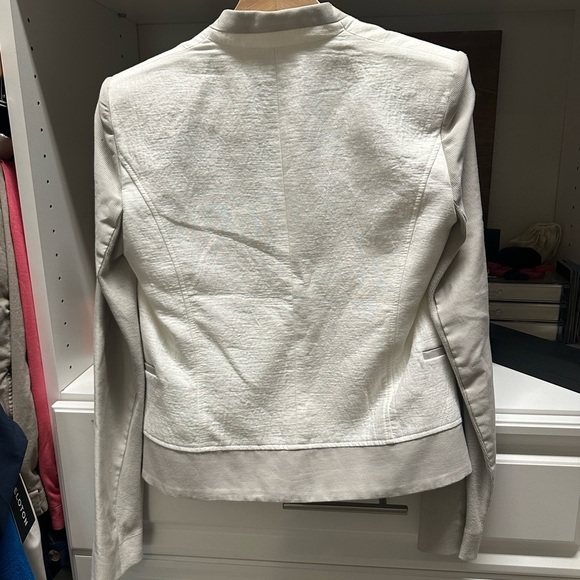 Helmut Lang White Blazer Tailored Suit Jacket - Picture 2 of 11